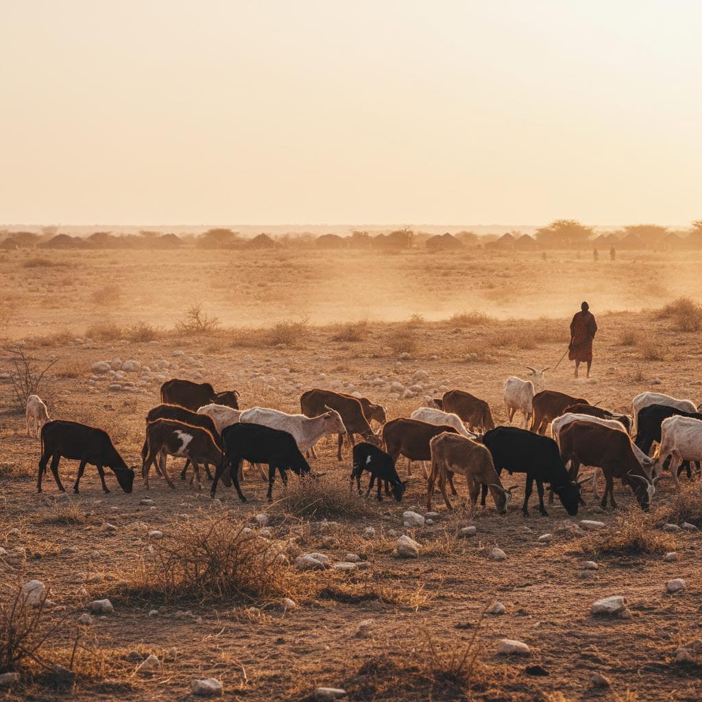 Pastoralist community in Turkana
